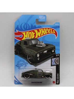 Hot Wheels Erikenstein Rod 2021 Rod Squad 3/5 120/250 Flat Dark Olive Green